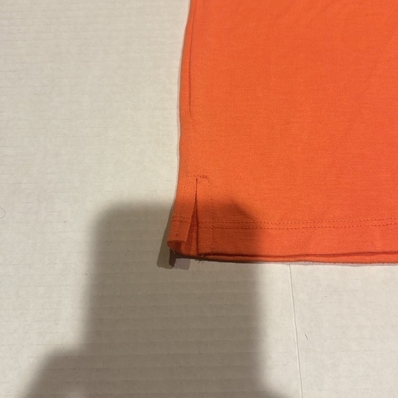 Walt Disney World orange large shirt blouse beaded with Mickey Mouse pattern - Picture 5 of 10